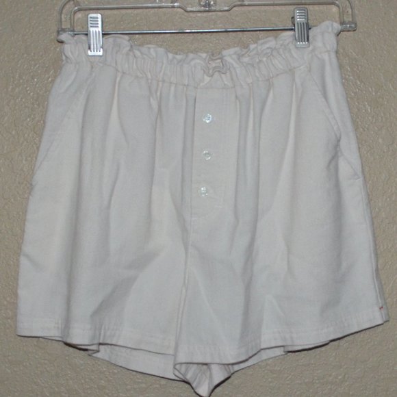 NWT $168 S M Xirena Pearls in Neutrals Shylo Shorts - Picture 1 of 6